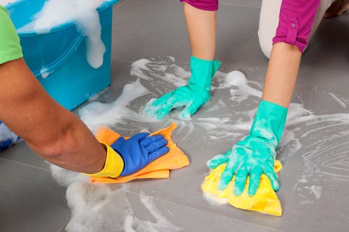 Bathroom cleaning as part of one off cleaning in SW20