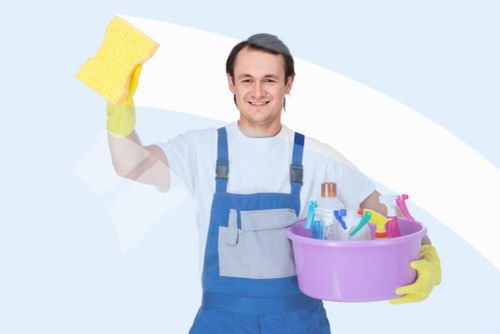 Professional house cleaning in SW20 for a family home