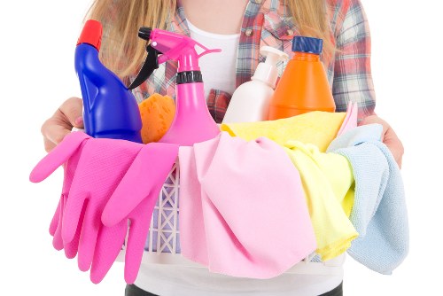 Professional end-of-build cleaning preparation in SW20