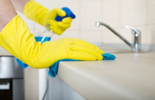 Thorough home cleaning service for kitchens, bathrooms, and living areas in SW20