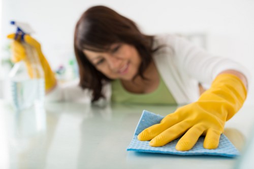 Commercial office cleaning in a SW20 business premises