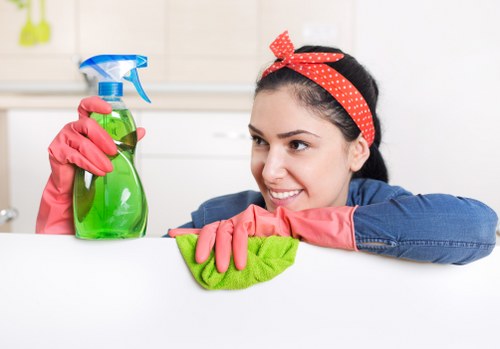 Professional house cleaning visit in a SW20 residential home