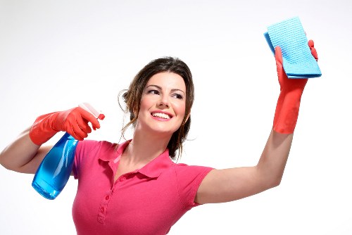 Professional cleaning team handling a residential property in SW20